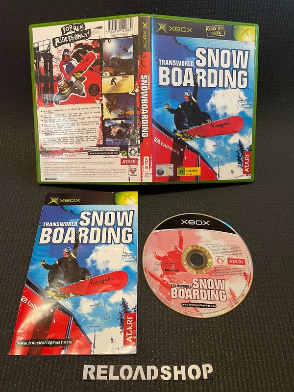Transworld Snowboarding Xbox (käytetty) CiB