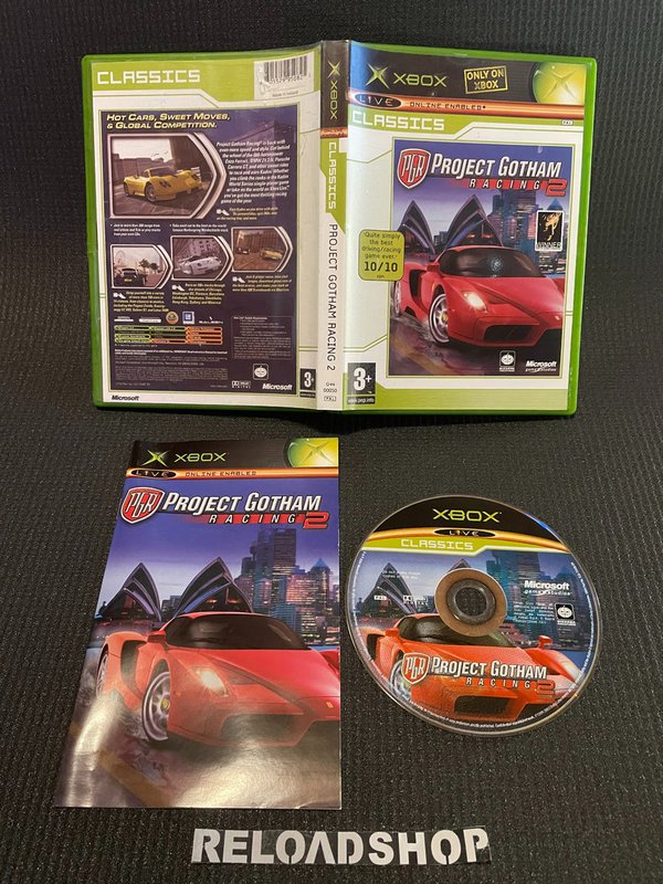 Project Gotham Racing 2 Classics Xbox (käytetty)