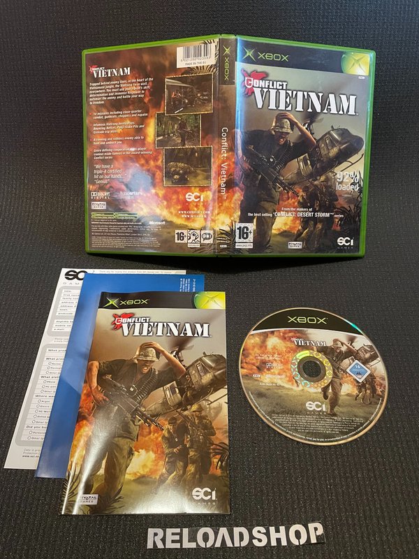 Conflict Vietnam Xbox (käytetty) CIB