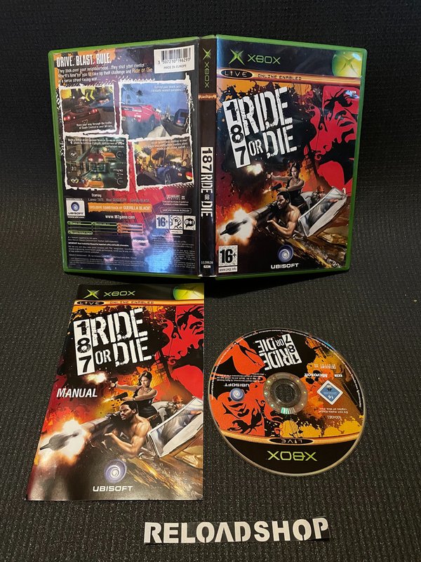 187 Ride Or Die Xbox (käytetty) CiB