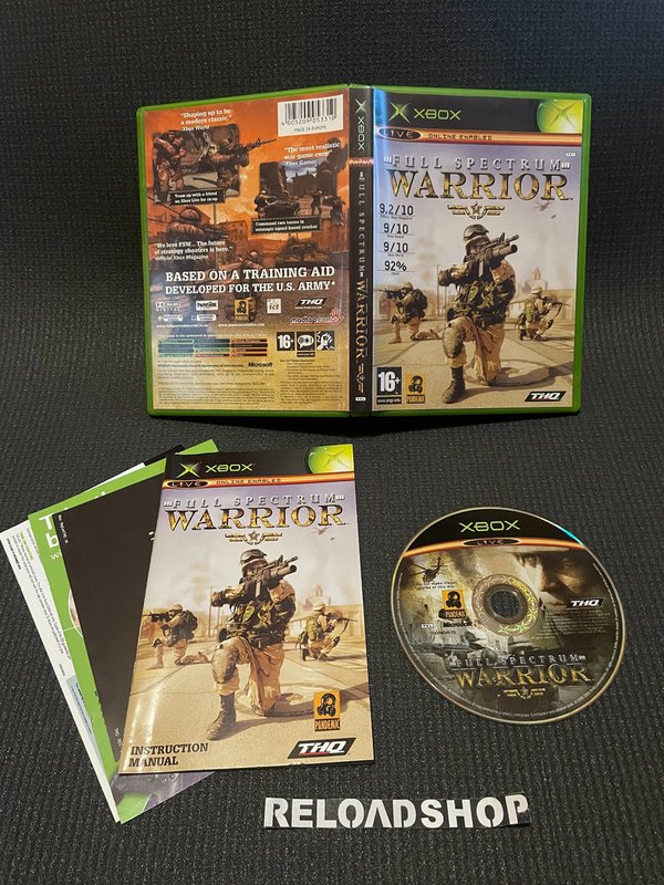 Full Spectrum Warrior Xbox (käytetty) CiB