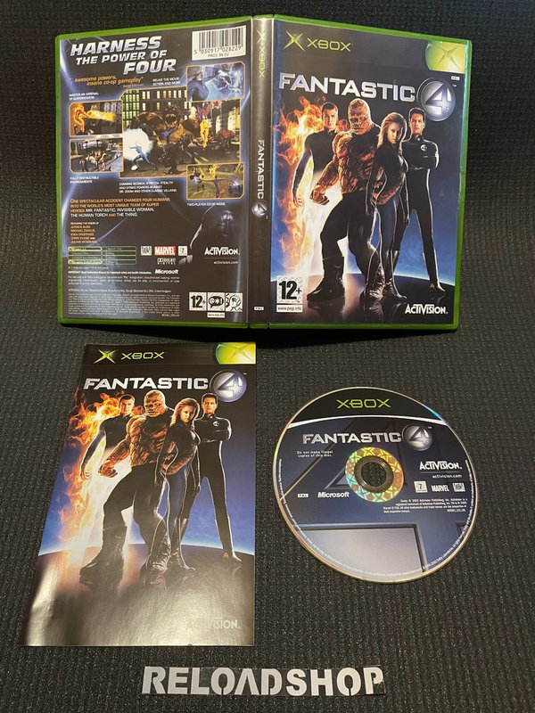 Fantastic 4 Xbox (käytetty) CiB