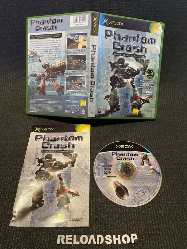Phantom Crash Xbox (käytetty) CiB