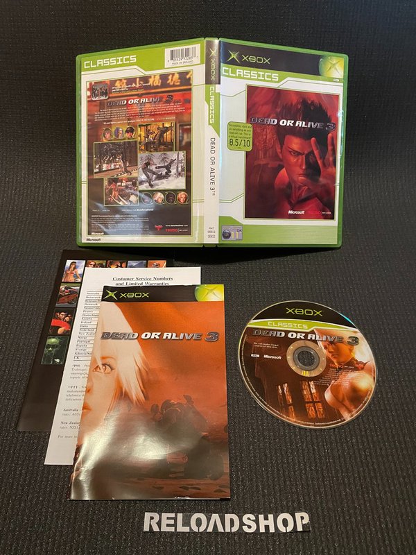 Dead or Alive 3 Classics Xbox (käytetty)