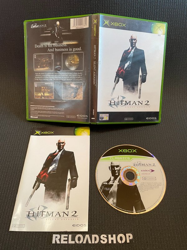 Hitman 2 Silent Assassin Xbox (käytetty) CiB