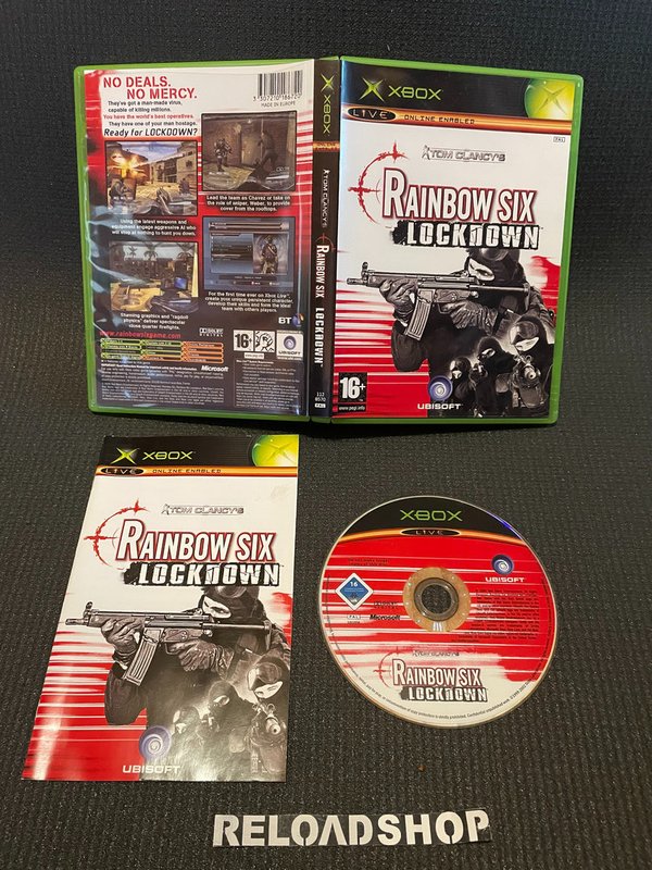 Tom Clancy's Rainbow Six Lockdown Xbox (käytetty)