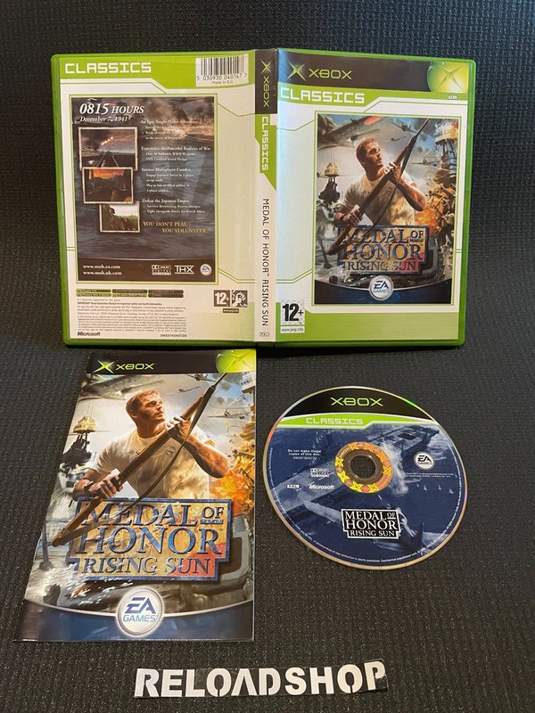 Medal Of Honor Rising Sun Classics Xbox (käytetty) CiB