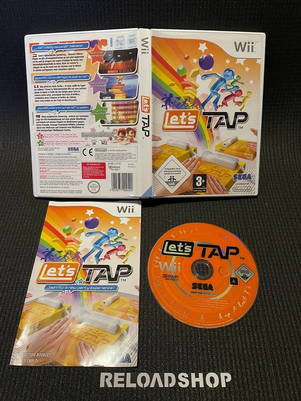 Let's Tap Wii (käytetty) CiB