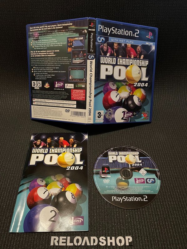 World Championship Pool 2004 PS2 (käytetty) CiB