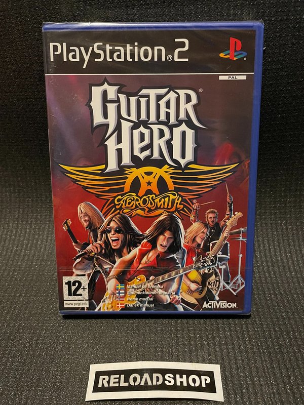Guitar Hero Aerosmith PS2 - UUSI