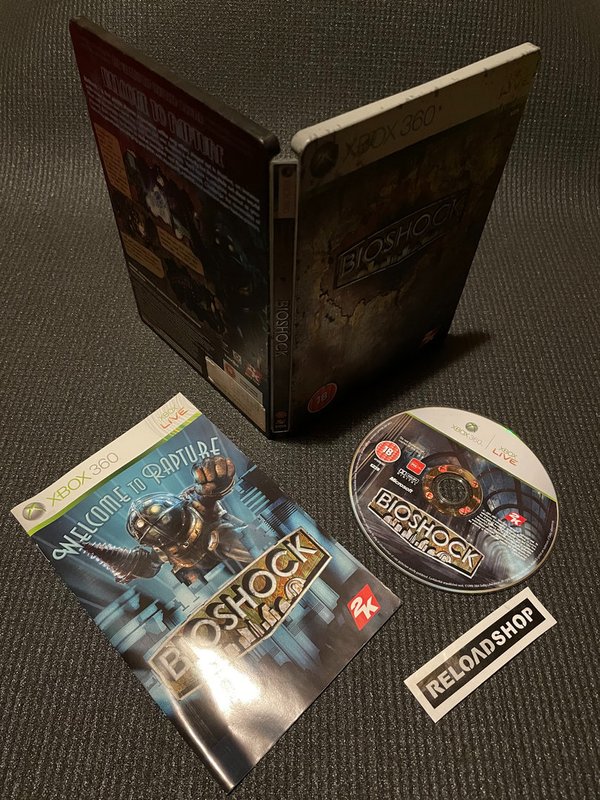 Bioshock Steelbook Collectors Edition Xbox 360 (käytetty) CiB