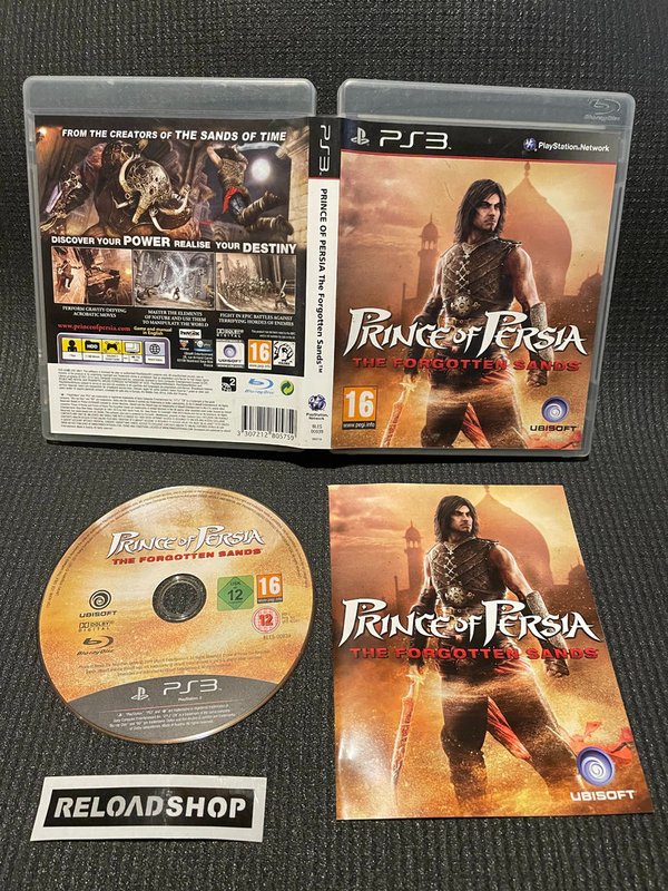 Prince of Persia The Forgotten Sands PS3 (käytetty) CiB