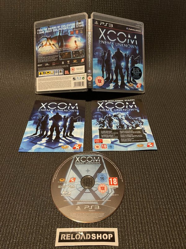 XCOM Enemy Unknown PS3 (käytetty) CiB