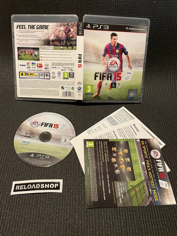 FIFA 15 - Nordic PS3 (käytetty) CiB