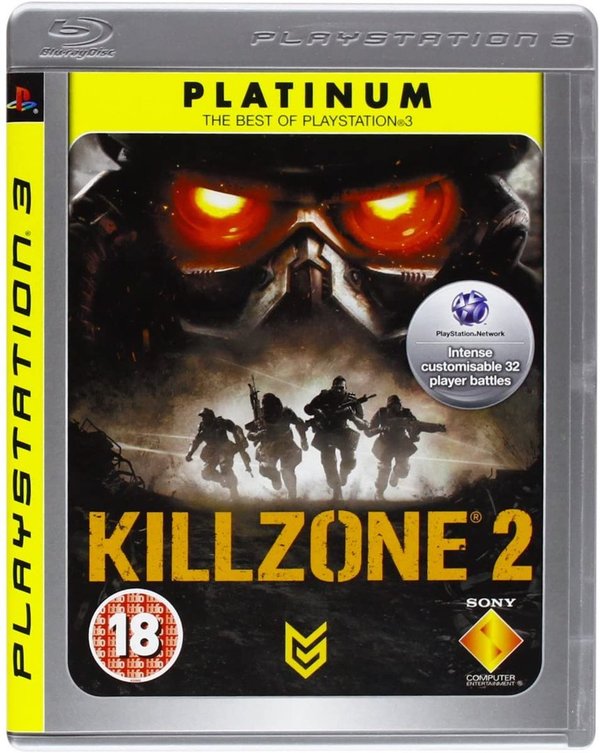 Killzone 2 Platinum PS3 (käytetty) CiB