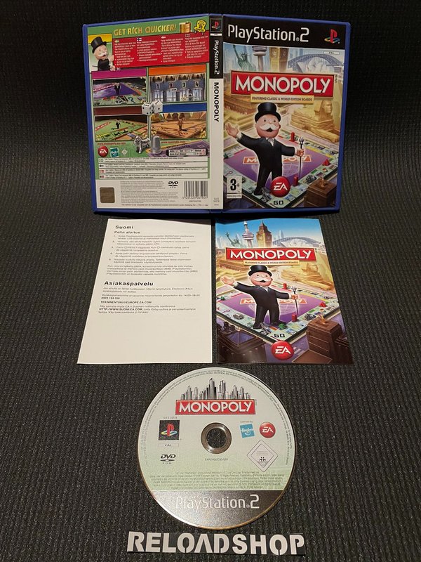 Monopoly - Nordic PS2 (käytetty) CiB
