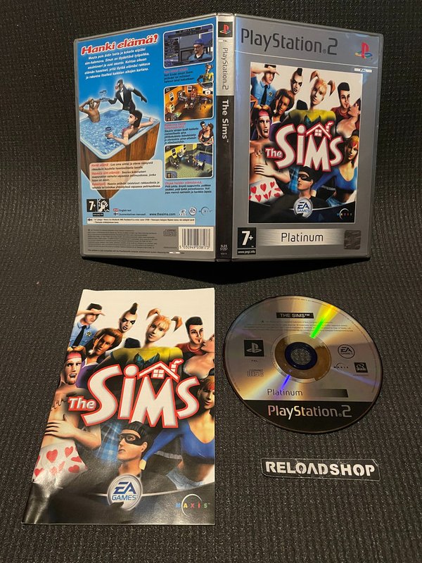 The Sims Platinum PS2 (käytetty) CIB