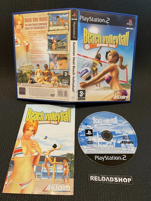 Summer Heat Beach Volleyball PS2 (käytetty) CiB