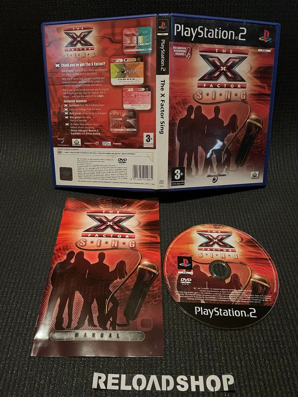 The X Factor Sing PS2 (käytetty) CiB