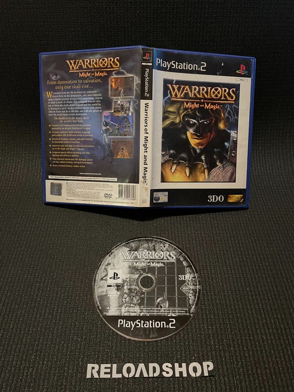 Warriors of Might and Magic PS2 (käytetty)