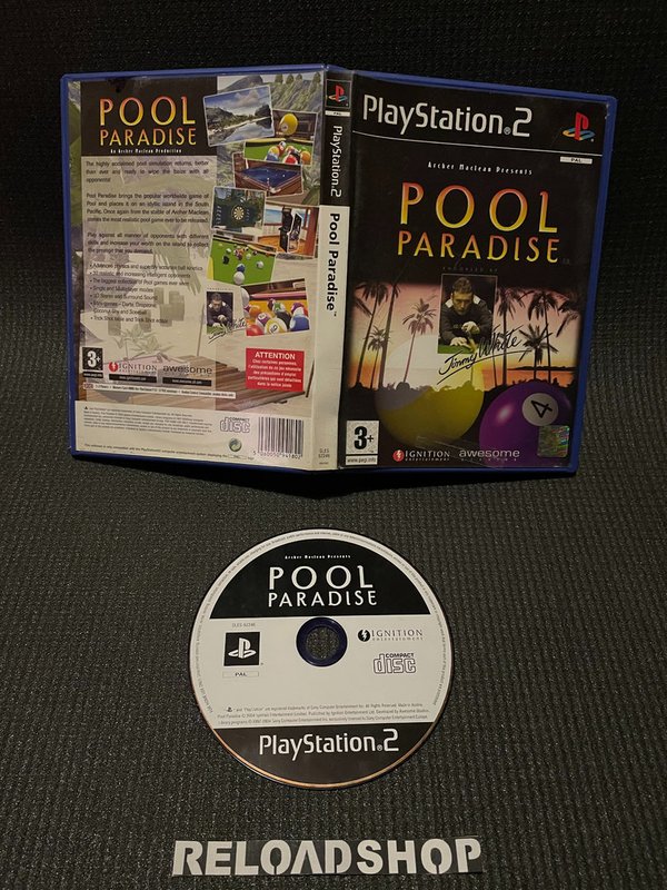 Pool Paradise PS2 (käytetty)