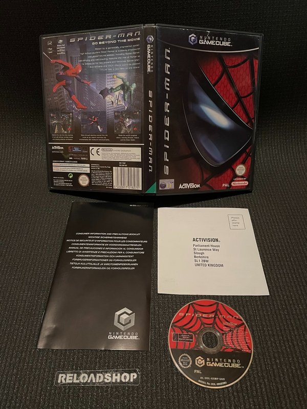 Spider-Man GameCube (käytetty)