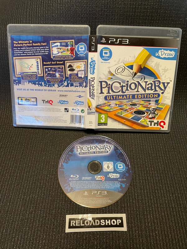 uDraw -Pictionary Ultimate Edition PS3 (käytetty)