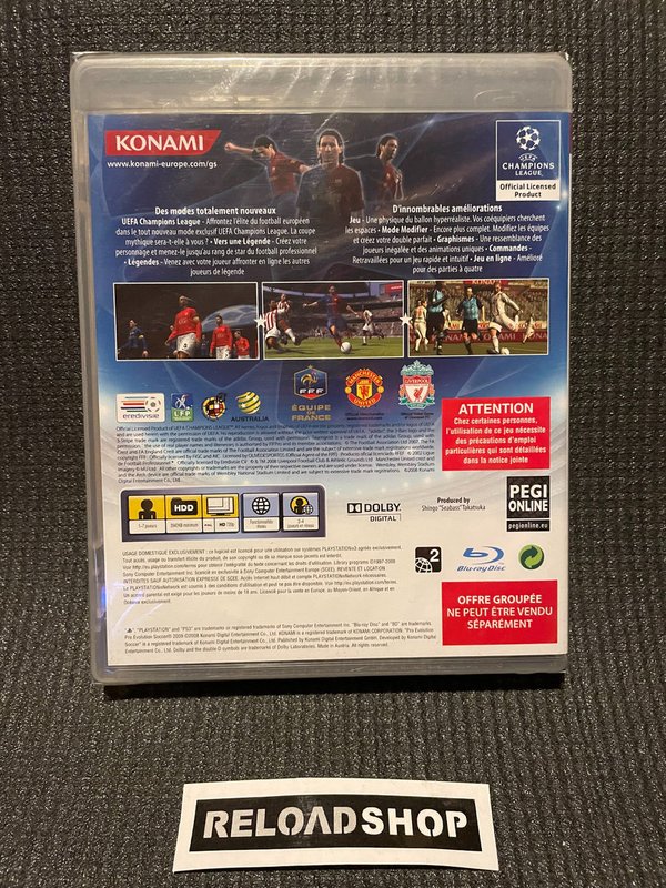 Pro Evolution Soccer 2009 PS3 - UUSI