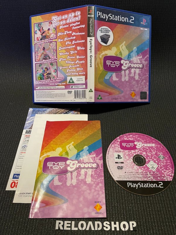 EyeToy Groove PS2 (käytetty) CiB