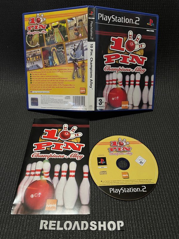 10 PIN - Champions Alley PS2 (käytetty) CiB