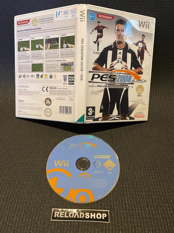 Pro Evolution Soccer 2008 Wii (käytetty)