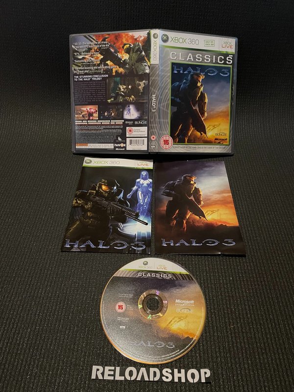 Halo 3 Classics Xbox 360 (käytetty) CiB