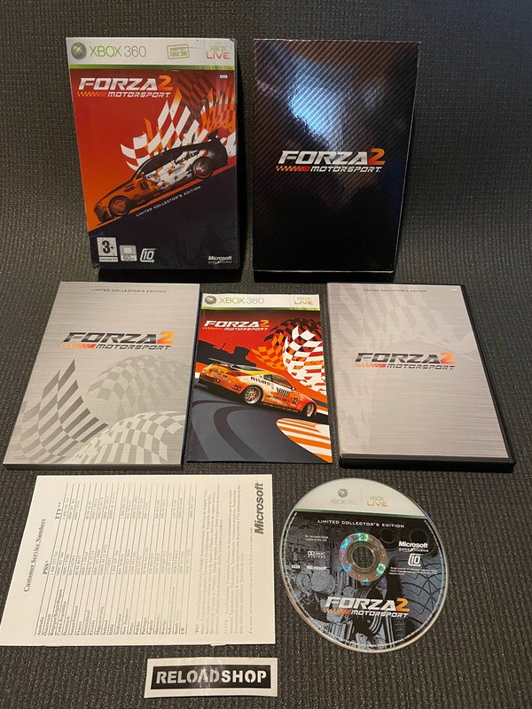 Forza Motorsport 2 Limited Collector's Edition Xbox 360 (käytetty) CiB