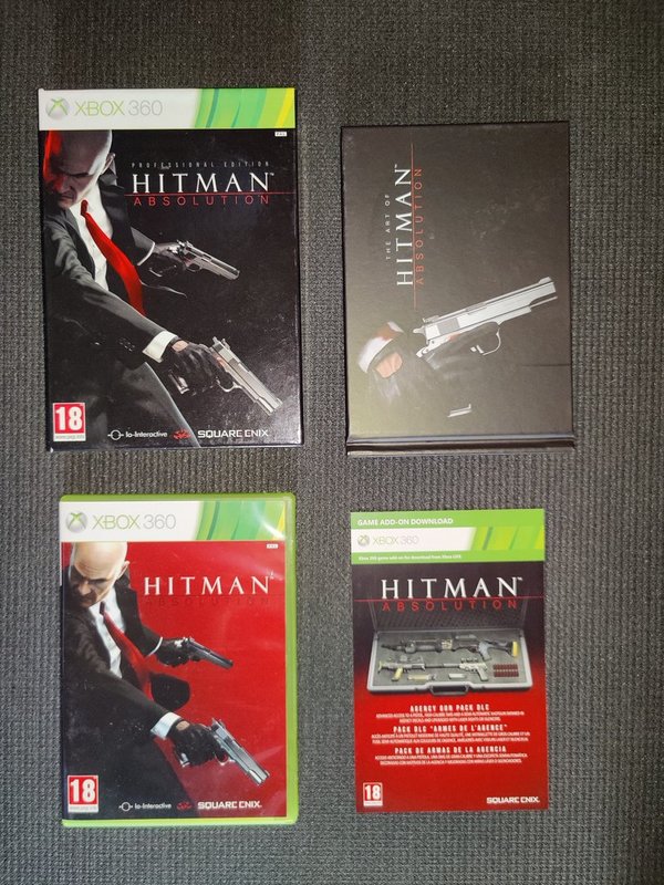 Hitman Absolution Professional Edition Xbox 360 (käytetty) CiB