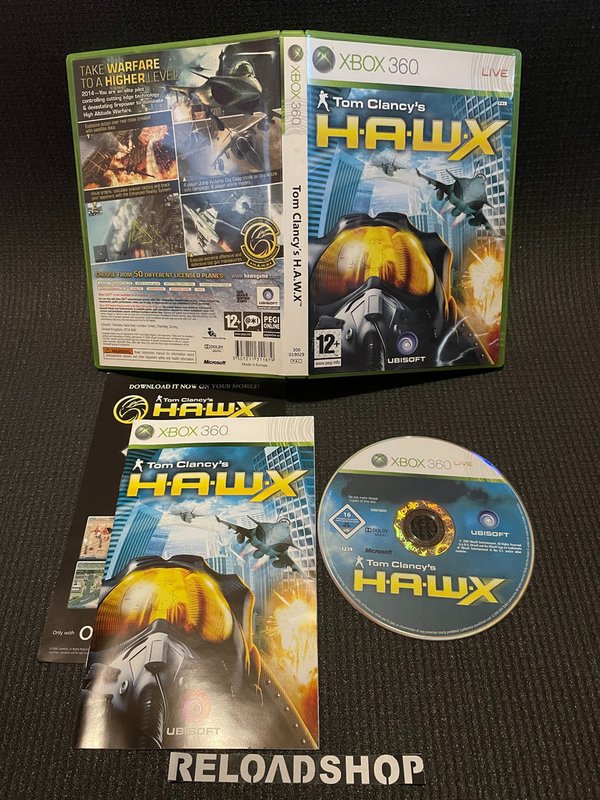Tom Clancy's H.A.W.X. Xbox 360 (käytetty) CiB