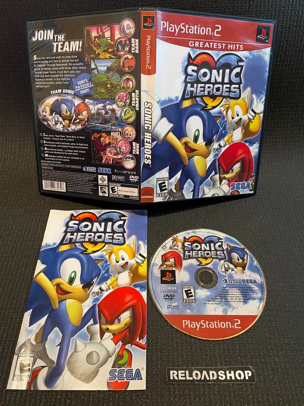 Sonic Heroes PS2 (käytetty) - US