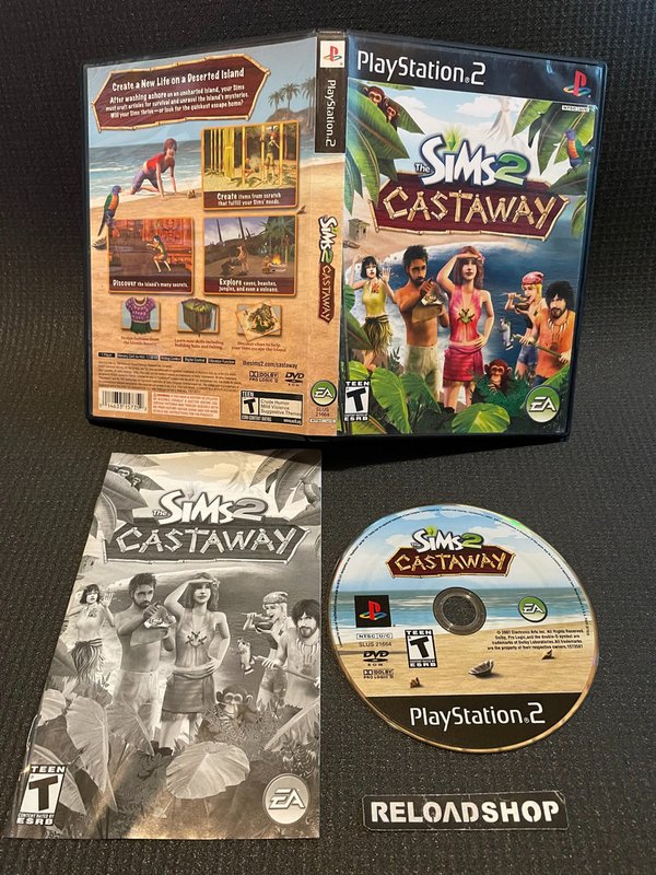The Sims 2 Castaway PS2 (käytetty) - US