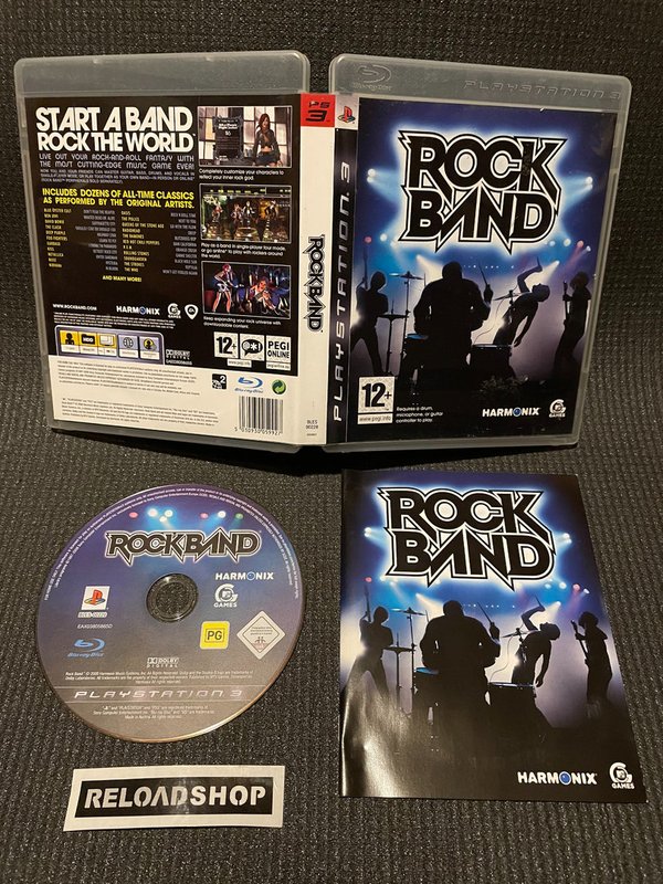 RockBand PS3 (käytetty) CiB