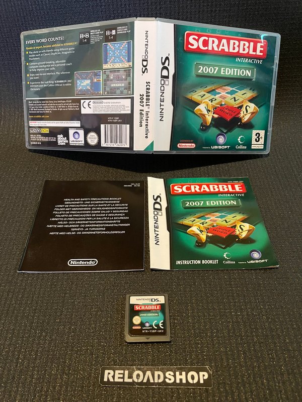 Scrabble Interactive 2007 Edition DS (käytetty) CiB