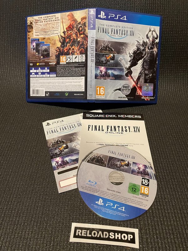 Final Fantasy XIV Online Complete Edition PS4 (käytetty)