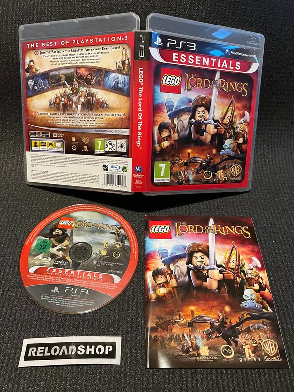 Lego The Lord of The Rings Essentials PS3 (käytetty) CiB
