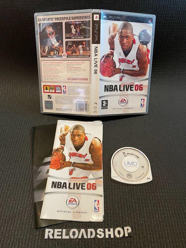 NBA Live 06 PSP (käytetty) CiB