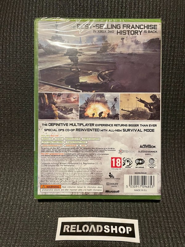 Call of Duty Modern Warfare 3 Xbox - 360 UUSI