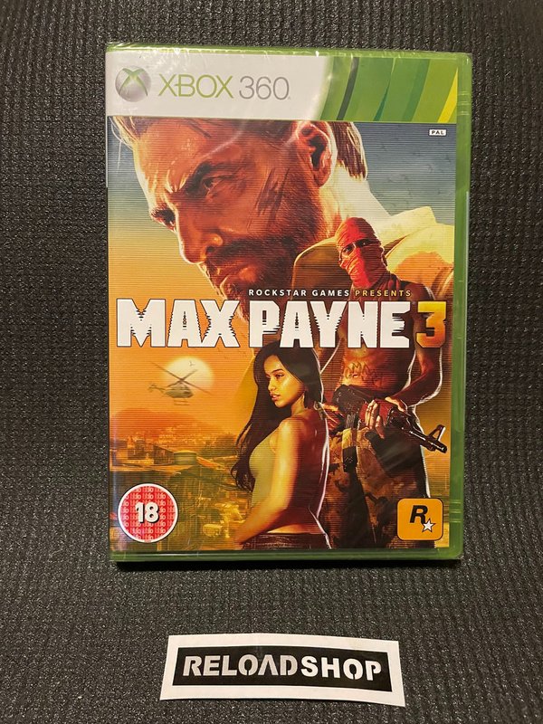 Max Payne 3 Xbox 360 - UUSI