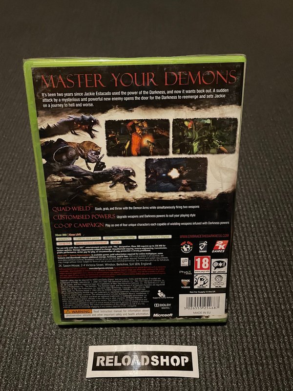 The Darkness II Xbox 360 UUSI