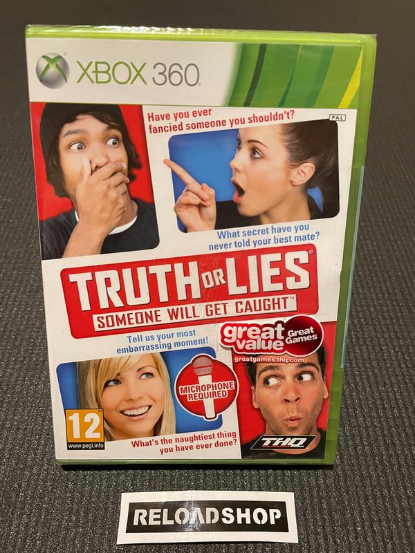 Truth or Lies Xbox 360 - UUSI