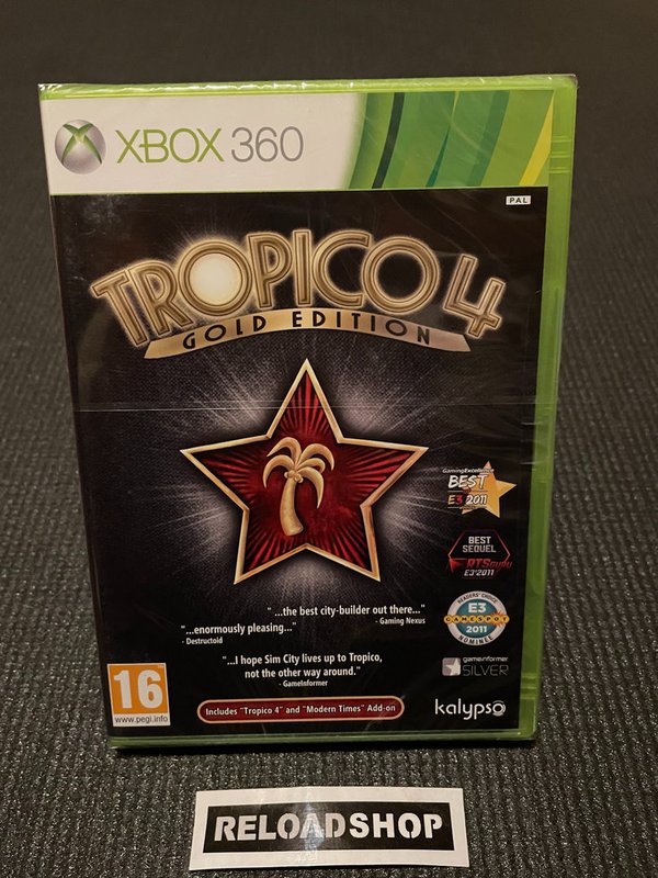 Tropico 4 Gold Edition Xbox 360 UUSI