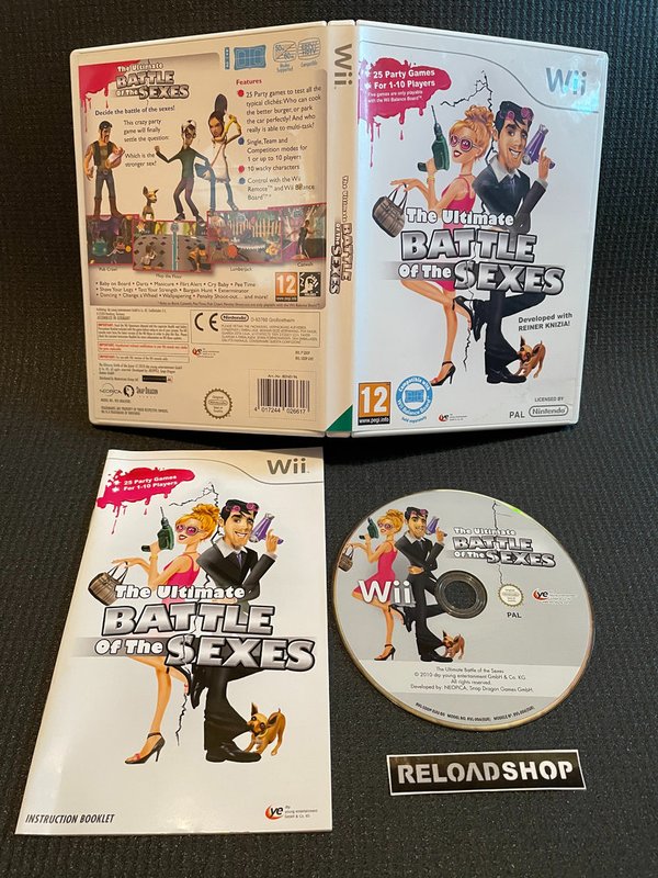 The Ultimate Battle Of The Sexes Wii (käytetty) CiB