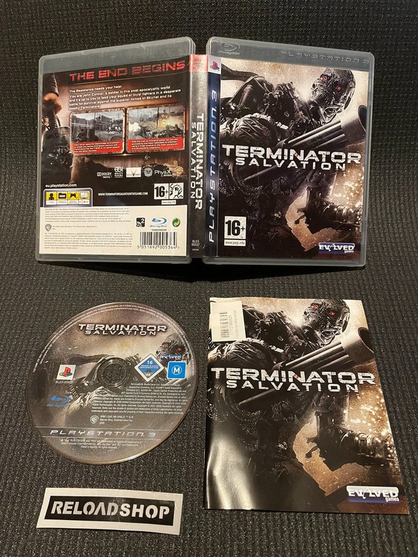 Terminator Salvation PS3 (käytetty) CiB
