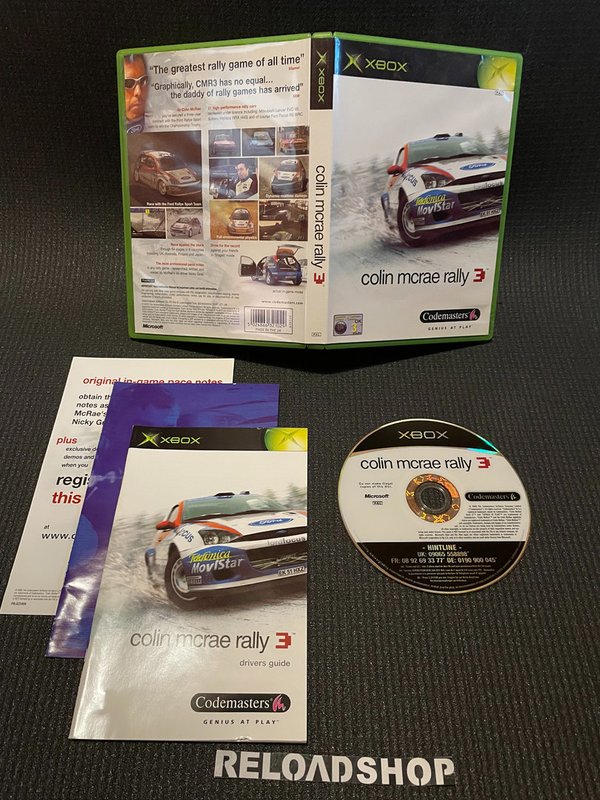 Colin McRae Rally 3 Xbox (käytetty) CiB
